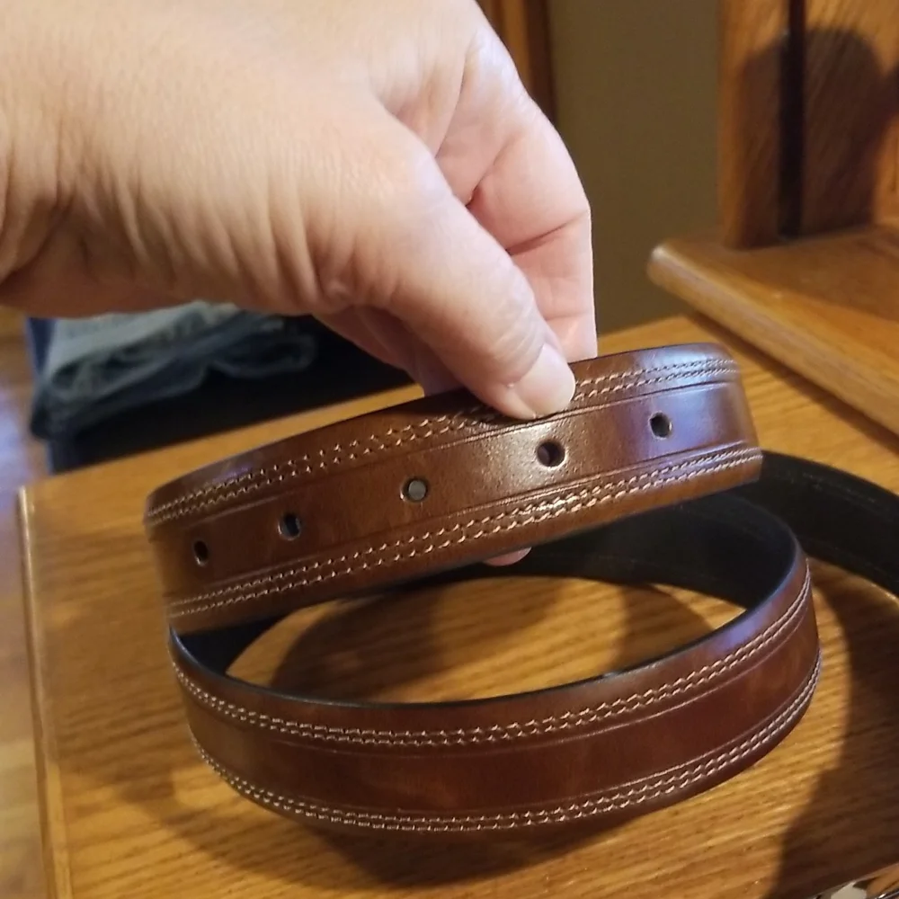 Dockers brown leather